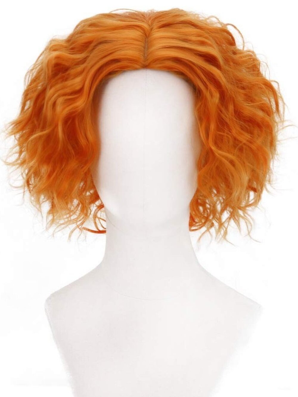 ORANGE Costume Wig Hair For Halloween Cosplay Prop anime Shaggy NEW IN BAG